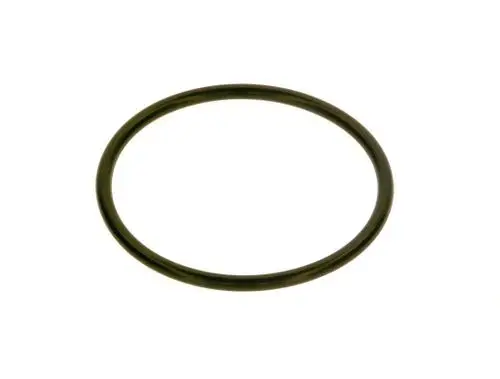 Schwarzer O-Ring mit runder Form, der zur Abdichtung dient. Er könnte für verschiedene Anwendungen in Bosch-Produkten eingesetzt werden.
